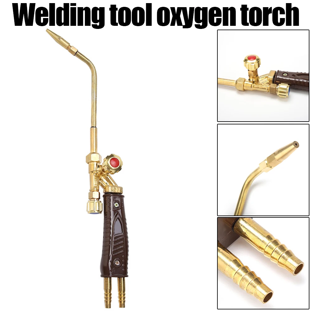 Welding Torch 39CM H01-6 Heavy Duty Copper OxyPropane Tool Cutting Injection Type Oxygen Torch For Oxypropane Welding Supplies
Welding Torch 39CM H01-6 Heavy Duty Copper OxyPropane Tool Cutting Injection Type Oxygen Torch For Oxypropane Welding Supplies