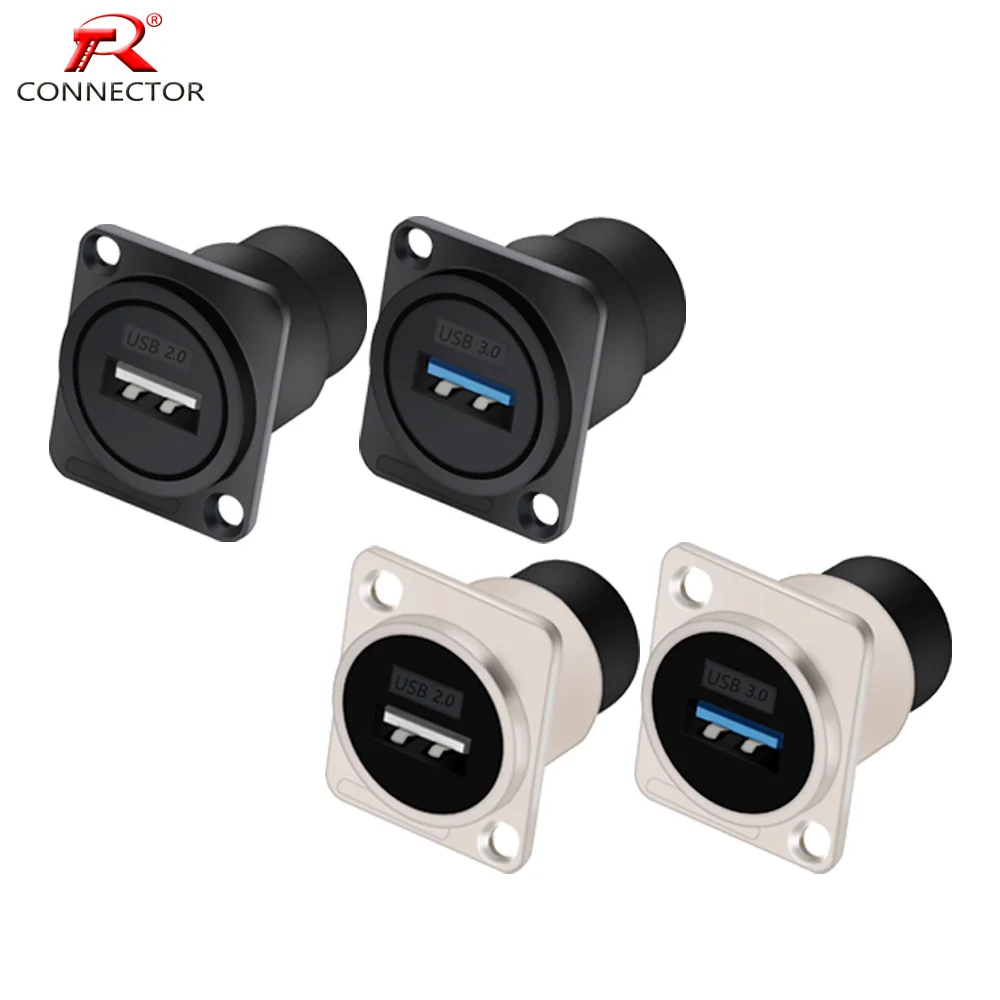1pc USB 2.0 3.0 Connector, Panel Mount Chassis Connector, High Quality, Soldering Free
1pc USB 2.0 3.0 Connector, Panel Mount Chassis Connector, High Quality, Soldering Free