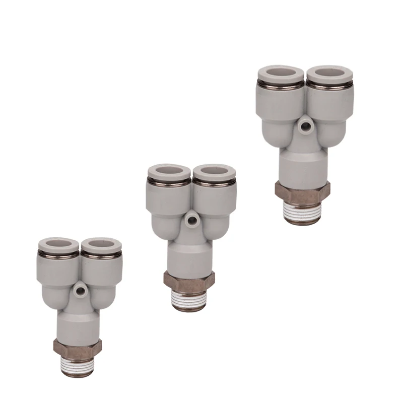 Accessories--One-Touch Fittings threaded type Branch "Y" PYB6 PYB8 PYB10 PYB12 
Accessories--One-Touch Fittings threaded type Branch "Y" PYB6 PYB8 PYB10 PYB12