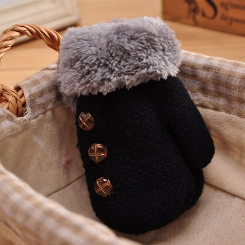Winter Warm Children Kids Mitten Gloves Knitted Fabric Double Thickened All Cover Fingers Kids Gloves for Boys and Girls
Winter Warm Children Kids Mitten Gloves Knitted Fabric Double Thickened All Cover Fingers Kids Gloves for Boys and Girls