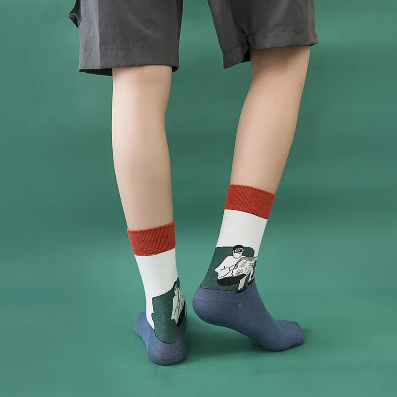 Harajuku Women Socks Print Japanese Style Cotton Sport Socks Streetwear Autumn Winter Comfortable Socks Female Novelty Couples
Harajuku Women Socks Print Japanese Style Cotton Sport Socks Streetwear Autumn Winter Comfortable Socks Female Novelty Couples