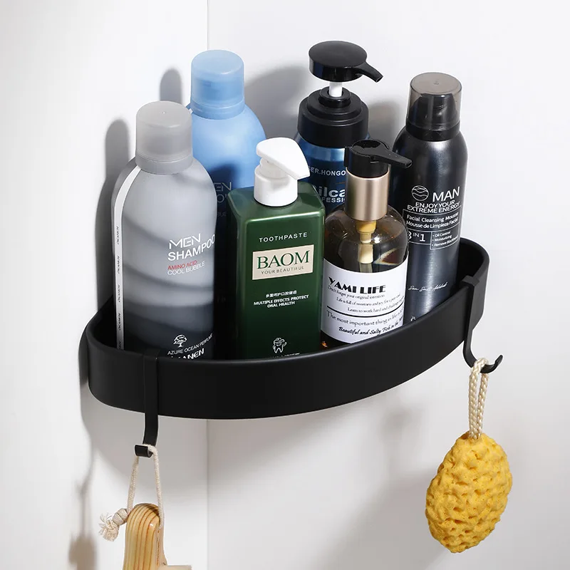 Aluminum Black White Kitcken Organizer Triangle Shelf Shower Rack Bathroom Shampoo Holder
Aluminum Black White Kitcken Organizer Triangle Shelf Shower Rack Bathroom Shampoo Holder