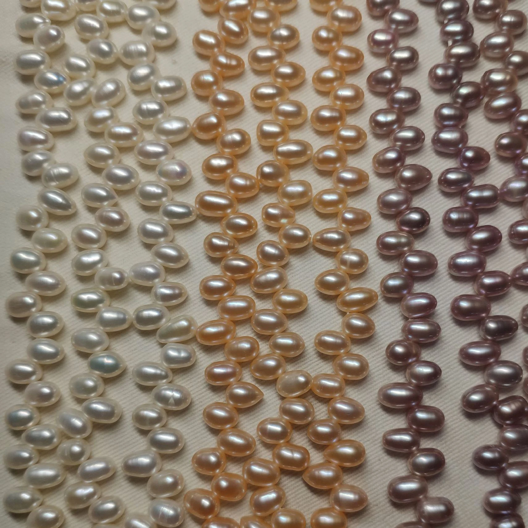 5-6mm Oval Freshwater Pearl Trendy Choker Necklace For Women DIY Jewelry 37cm Double Strand 14.5" Two Eight Hole Rice Pearl
5-6mm Oval Freshwater Pearl Trendy Choker Necklace For Women DIY Jewelry 37cm Double Strand 14.5" Two Eight Hole Rice Pearl