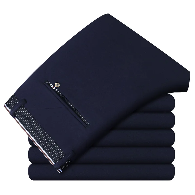 2020 autumn new Stretch casual pants Youth Business Men Classic solid color long pants Black navy Slim trousers with pockets 38
2020 autumn new Stretch casual pants Youth Business Men Classic solid color long pants Black navy Slim trousers with pockets 38