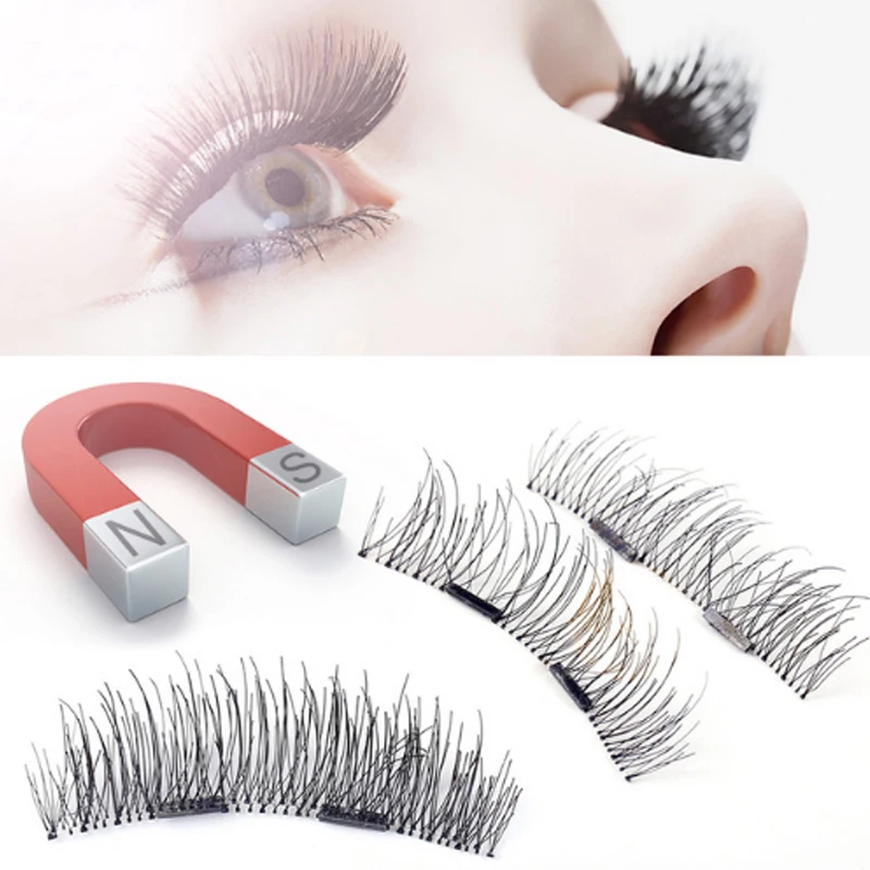 2022 4 pairs Magnet Magnetic False Eyelashes 3D Lasting Magnetic Eyelashes Natural Artificial Mink lashes Faux Cils Magnetique
2022 4 pairs Magnet Magnetic False Eyelashes 3D Lasting Magnetic Eyelashes Natural Artificial Mink lashes Faux Cils Magnetique