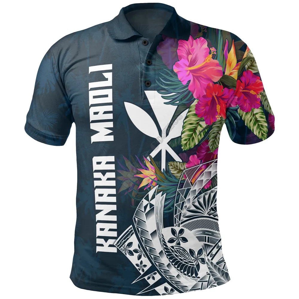 Hawaii Polo Shirt Polynesian Hibiscus with Summer Vibes 3D Printed Polo Shirt Men for Women Short Sleeve Summer T-shirt
Hawaii Polo Shirt Polynesian Hibiscus with Summer Vibes 3D Printed Polo Shirt Men for Women Short Sleeve Summer T-shirt
