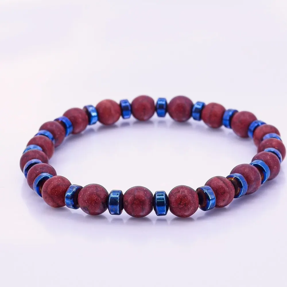 Fratelli High Quality for Women Men Elastic Energy Pulsera New Fashion Natural Stone Bracelets Beads Bracelets Homme Jewelry
Fratelli High Quality for Women Men Elastic Energy Pulsera New Fashion Natural Stone Bracelets Beads Bracelets Homme Jewelry