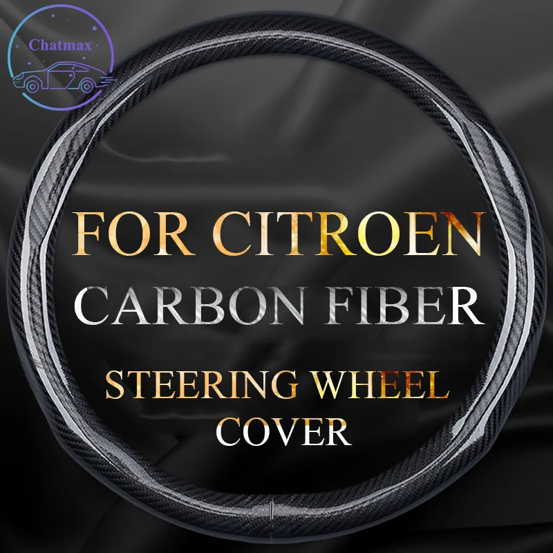 Carbon Fiber Steering Wheel Cover For Citroen C5 C4L Elysee C3L C6 C3-XR Universal 38cm 15 Inches Anti-slip Touching Comfortable
Carbon Fiber Steering Wheel Cover For Citroen C5 C4L Elysee C3L C6 C3-XR Universal 38cm 15 Inches Anti-slip Touching Comfortable