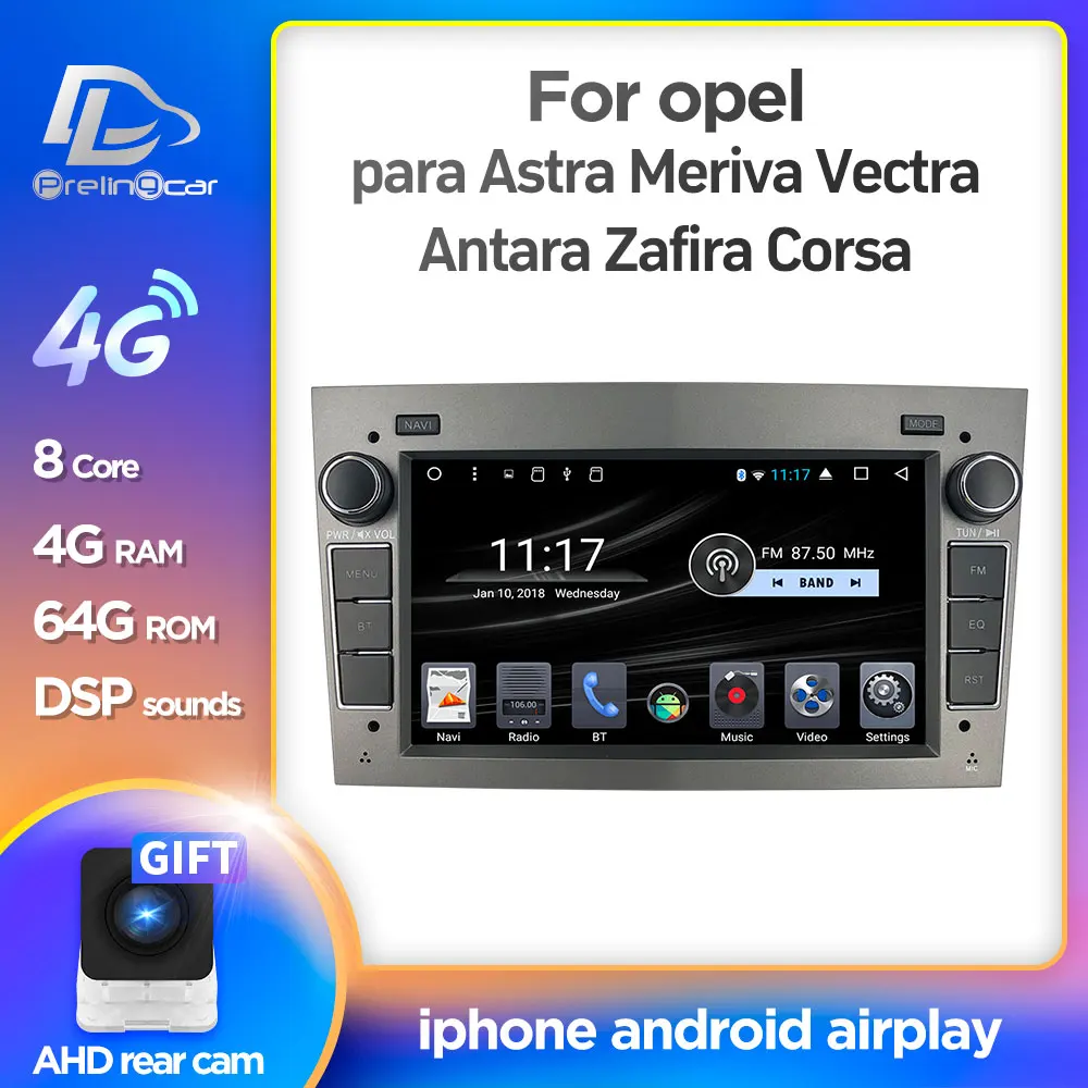 Автомагнитола для Opel Vauxhall Para Astra H G J Meriva Veda Vectra Antara Zafira Corsa Vivaro мультимедийный