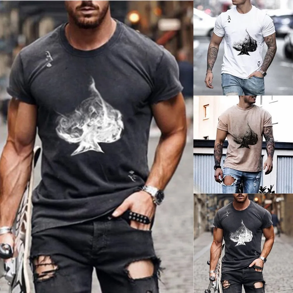 New Men's Casual High Quality 3D Printed Short Sleeve T-Shirt Novelty Printing O-neck T Shirt Casual Hip Hop Tees Tops For Men
New Men's Casual High Quality 3D Printed Short Sleeve T-Shirt Novelty Printing O-neck T Shirt Casual Hip Hop Tees Tops For Men