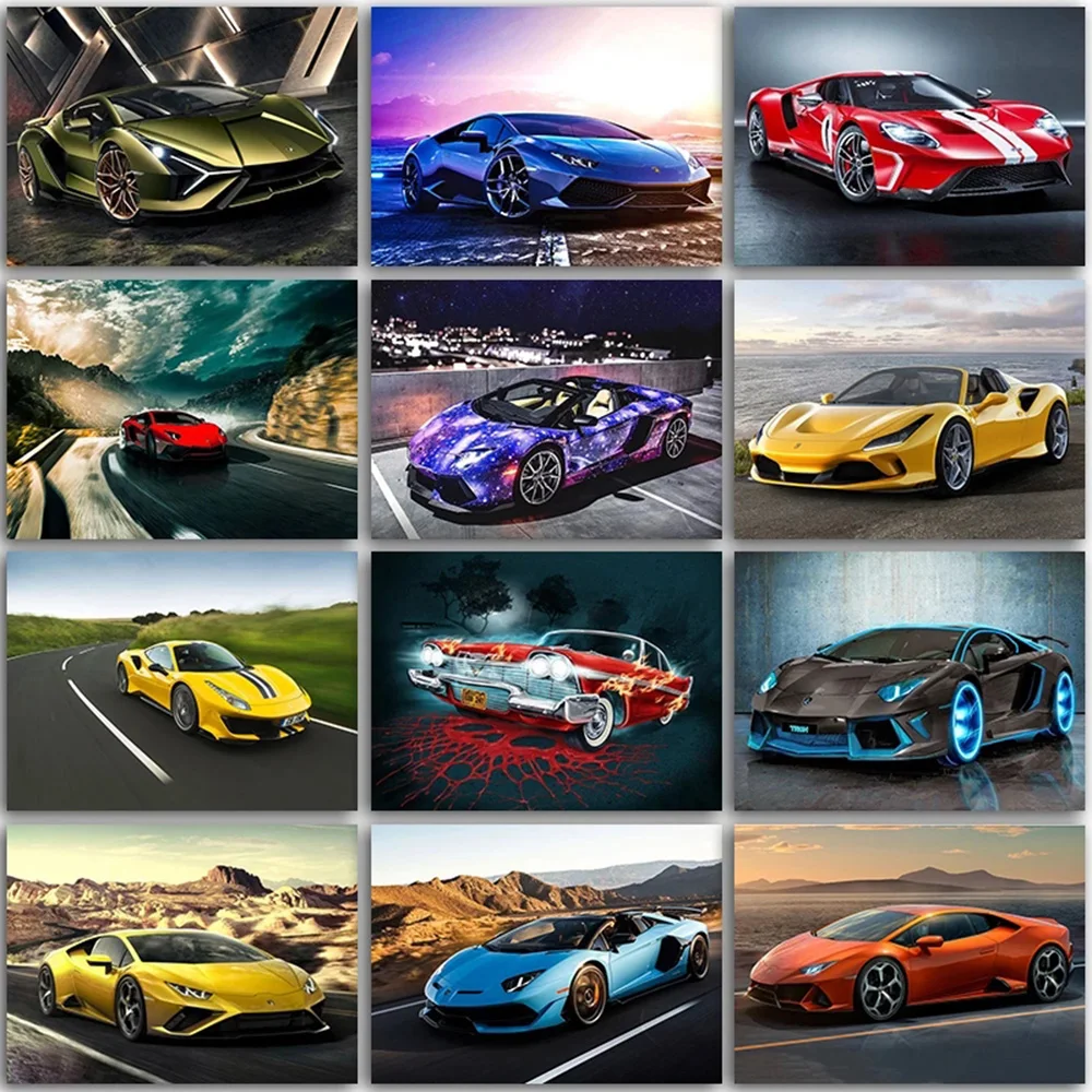 5D Diamond Painting Kit Cartoon Sports car Ferrari Lamborghini Full Square&Round embroidery mosaic Cross stitch Paint home decor
5D Diamond Painting Kit Cartoon Sports car Ferrari Lamborghini Full Square&Round embroidery mosaic Cross stitch Paint home decor