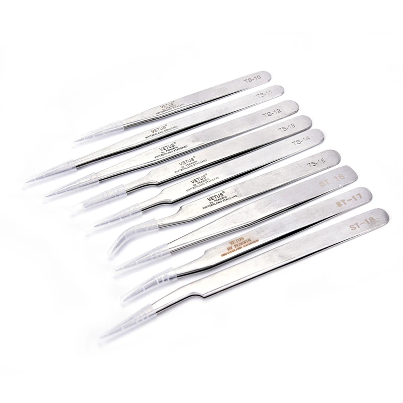 1PC Eyelash Extension Tweezers Stainless Steel Straight Curved Nail Tools Nippers Pointed Clip Set Makeup Tools High Quality
1PC Eyelash Extension Tweezers Stainless Steel Straight Curved Nail Tools Nippers Pointed Clip Set Makeup Tools High Quality