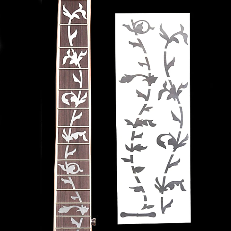 1Pcs DIY Electric Acoustic Guitar Inlay Sticker Tree of Life Neck Fretboard Markers Decals Stickers for FolK Guitarra - купить по