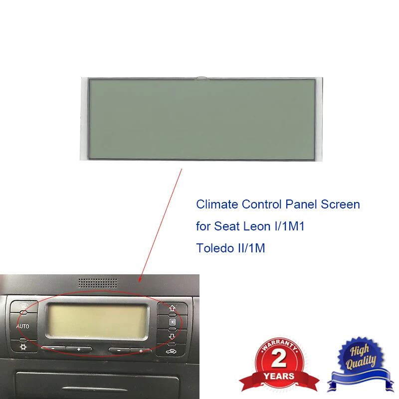 Air Conditioning Climate Control Panel LCD Screen Display For Seat Leon Toledo ACC Unit Pixel Repair
Air Conditioning Climate Control Panel LCD Screen Display For Seat Leon Toledo ACC Unit Pixel Repair