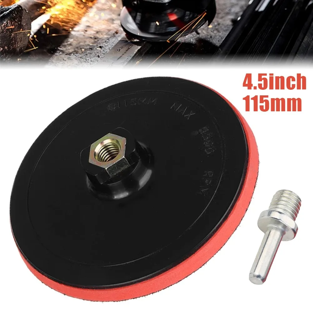 115mm4.5'' Backing Pad M14 Angle Grinder Hook And Loop Pad With Drill Attachment For Angle Grinders And Sander
115mm4.5'' Backing Pad M14 Angle Grinder Hook And Loop Pad With Drill Attachment For Angle Grinders And Sander