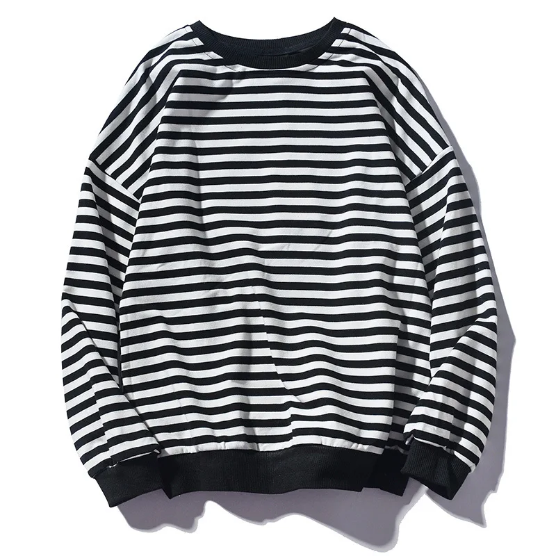2021 Trend Brand Men Stripe Sweatshirt Tops Men's Fashion Wild Comfortable Hoodies O-Neck Casual Sweatshirts
2021 Trend Brand Men Stripe Sweatshirt Tops Men's Fashion Wild Comfortable Hoodies O-Neck Casual Sweatshirts