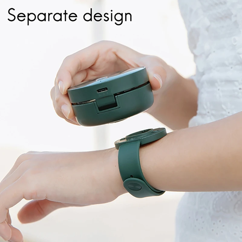 Wrist Fan Mini Portable Rechargeable 1200MAh Battery with Vanity Mirror Leafless Watch Fan
Wrist Fan Mini Portable Rechargeable 1200MAh Battery with Vanity Mirror Leafless Watch Fan