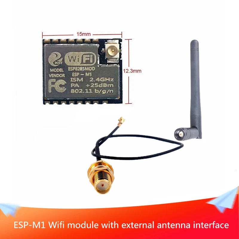ESP M ESP8285 Wifi модуль Серийный порт Ультра маленький размер беспроводная передача с