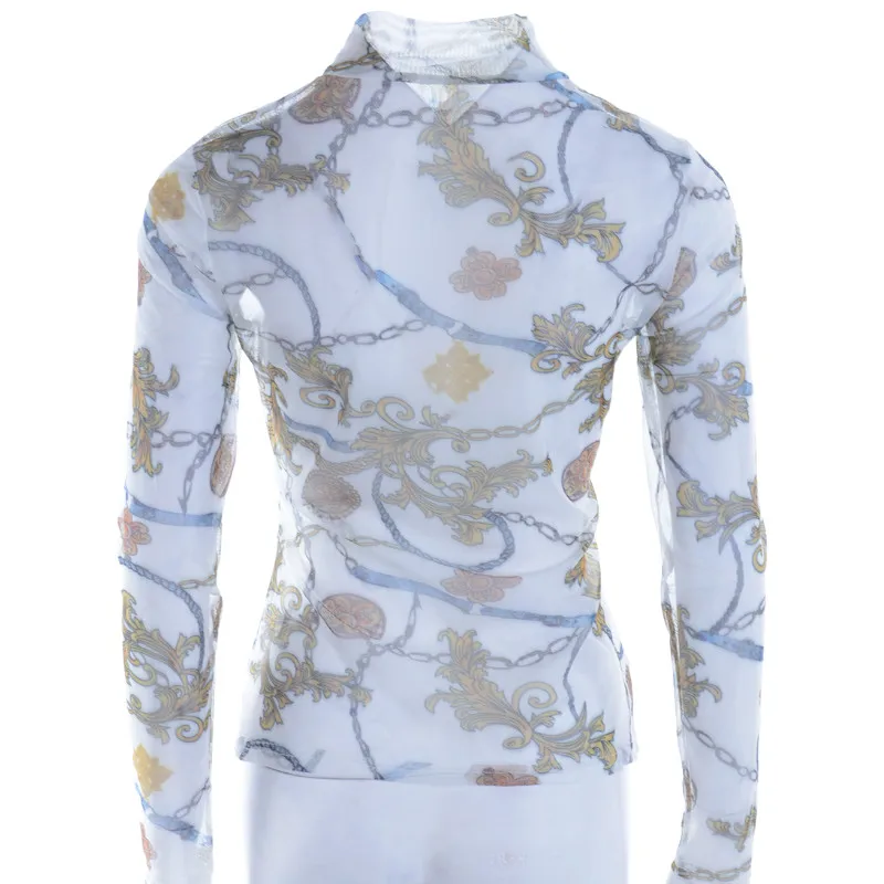 Hot Women Ladies Sexy Perspective Long Sleeve Floral Tops Autumn Winter Evening Party Casual Shirt Blouse
Hot Women Ladies Sexy Perspective Long Sleeve Floral Tops Autumn Winter Evening Party Casual Shirt Blouse