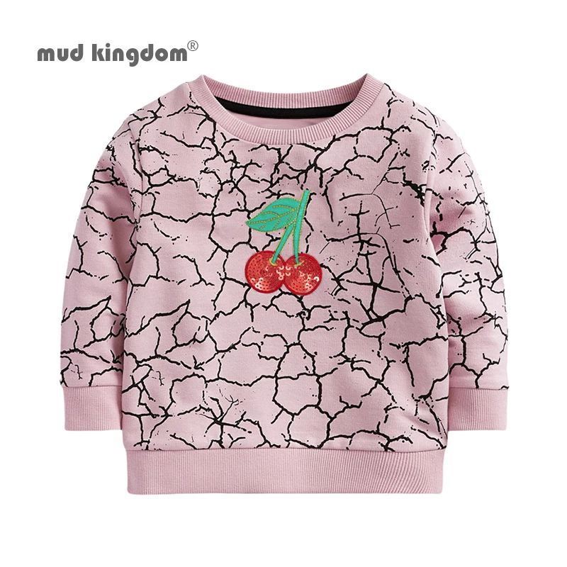 Mudkingdom Girls Sweatshirts Sequins Cherry Warm Fleece Thickening Leopard Print Pullover Tops for Kids Clothes Spring Autumn
Mudkingdom Girls Sweatshirts Sequins Cherry Warm Fleece Thickening Leopard Print Pullover Tops for Kids Clothes Spring Autumn