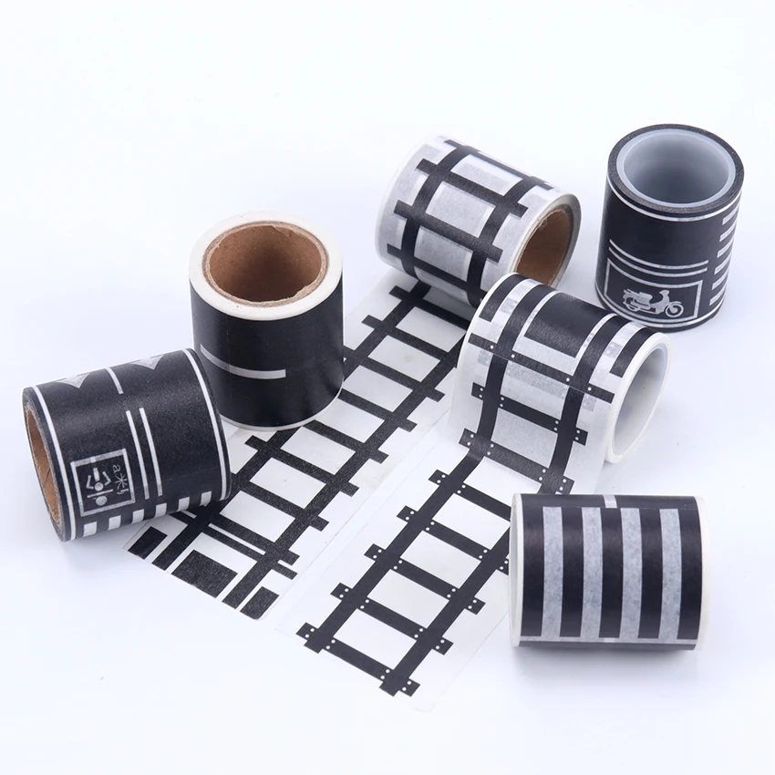 1PC/5m Railway Road Wide Paper Tapes New Creative Traffic Road Decorative Washi Tape As Stickers for Scrapbooking Masking Tape
1PC/5m Railway Road Wide Paper Tapes New Creative Traffic Road Decorative Washi Tape As Stickers for Scrapbooking Masking Tape