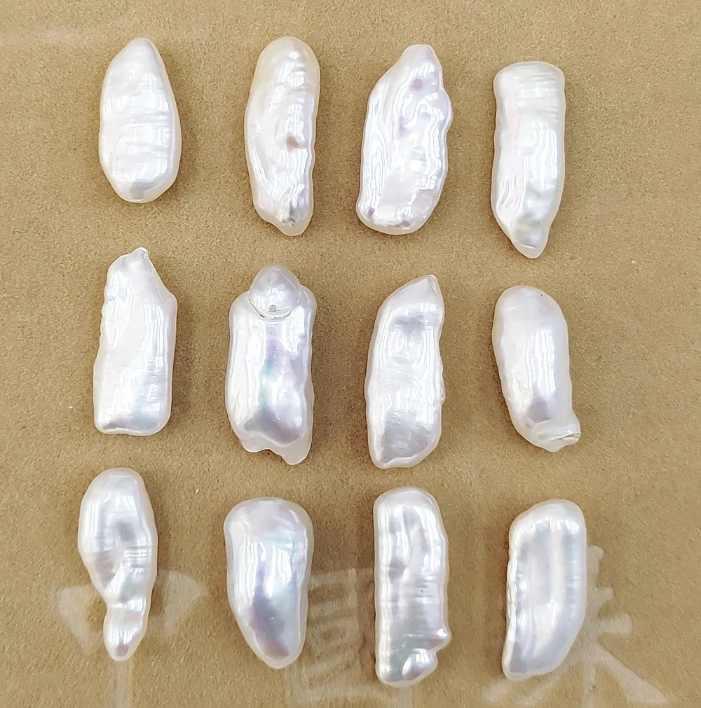 Freshwater Pearl High Quality 8-10*15-20mm Baroque Irregular Shape Charm Loose Beads for DIY Bracelet and Necklace Accessories
Freshwater Pearl High Quality 8-10*15-20mm Baroque Irregular Shape Charm Loose Beads for DIY Bracelet and Necklace Accessories