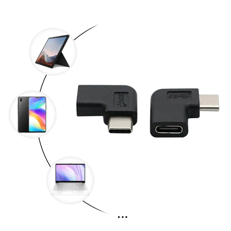 C5AB 2PCS Type C Male To Female Adapter 90 Degree Right Angle Usb3.1 Interface Converter Adapter for Smart Phones Connector
C5AB 2PCS Type C Male To Female Adapter 90 Degree Right Angle Usb3.1 Interface Converter Adapter for Smart Phones Connector