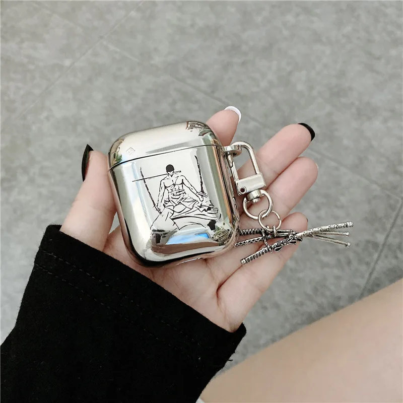 Anime Onepiece Zoro Electroplated Apple AirPods 2 Case Cover AirPods Pro Case IPhone Earphone Accessories Air Pod Case 
Anime Onepiece Zoro Electroplated Apple AirPods 2 Case Cover AirPods Pro Case IPhone Earphone Accessories Air Pod Case
