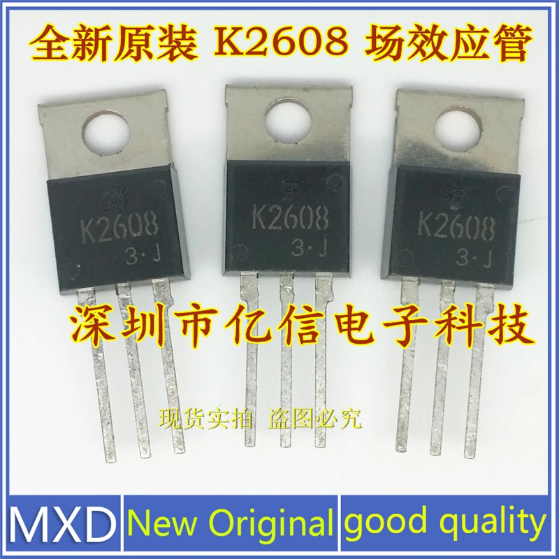 5 шт./лот новый оригинальный K2608 полевой эффект Mostube 2SK2608 3A 900V импорт хорошего качества
5 шт./лот новый оригинальный K2608 полевой эффект Mostube 2SK2608 3A 900V импорт хорошего качества