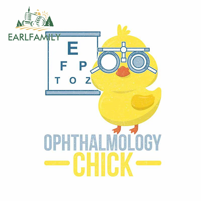 EARLFAMILY 13cm x 9.9cm for Ophthalmology Chick Car Sticker Personality Waterproof Decal Scratch-proof Window Graffiti Stickers
EARLFAMILY 13cm x 9.9cm for Ophthalmology Chick Car Sticker Personality Waterproof Decal Scratch-proof Window Graffiti Stickers