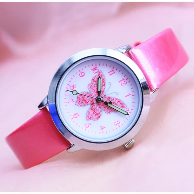 Fashion 3D Colorful butterfly Watches Children Kids girls gift Watch Casual Quartz Wristwatch Relogio Relojes kol saati
Fashion 3D Colorful butterfly Watches Children Kids girls gift Watch Casual Quartz Wristwatch Relogio Relojes kol saati