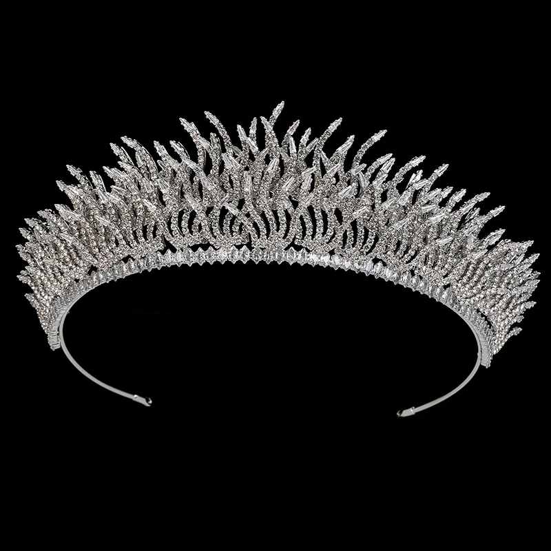 Headwear And Crown HADIYANA Fashion And Elegant Ladies Wedding Party Hair Accessories Jewelry Crown Zirconia BC6162 Haarklem
Headwear And Crown HADIYANA Fashion And Elegant Ladies Wedding Party Hair Accessories Jewelry Crown Zirconia BC6162 Haarklem
