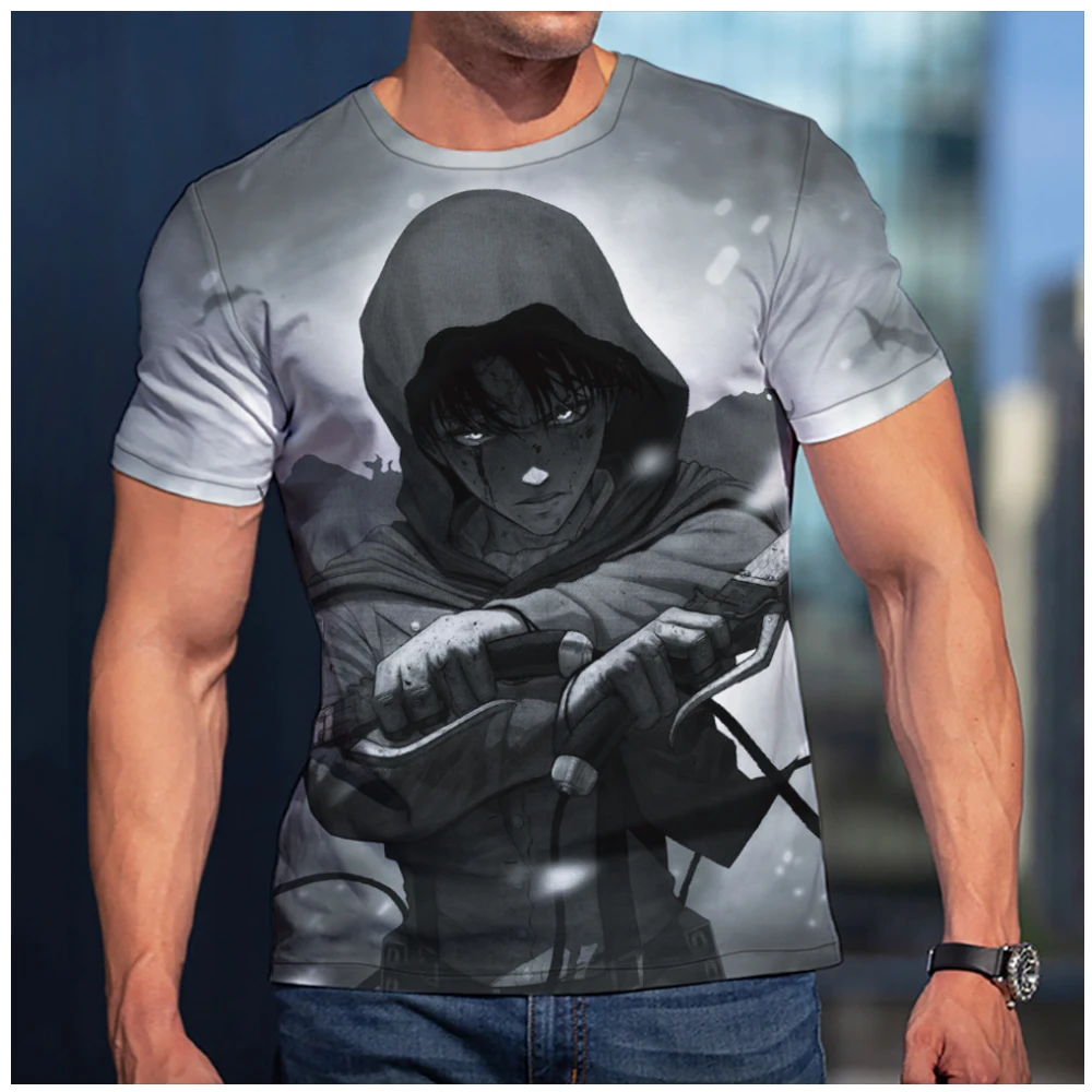 3D Attack On Titan Anime T-shirt Clothing Men Women Short Sleeve Cool Tees Fashion Casual Summer Boy Girl Streetwear
3D Attack On Titan Anime T-shirt Clothing Men Women Short Sleeve Cool Tees Fashion Casual Summer Boy Girl Streetwear