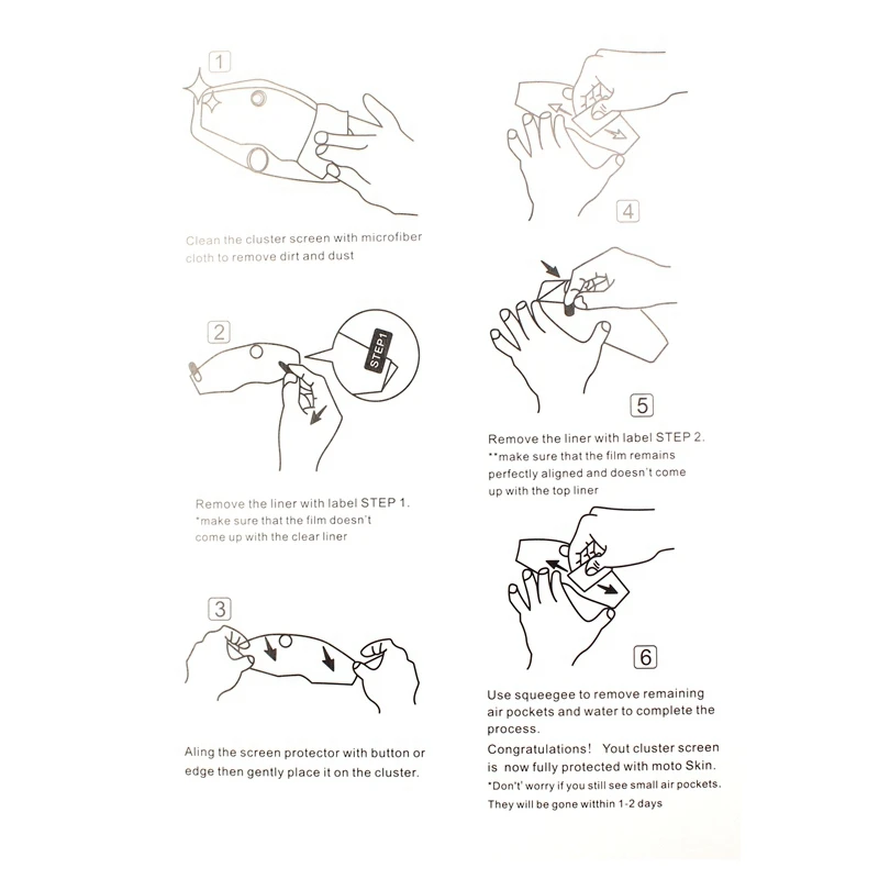 2 Set Motorcycle Screen Scratch Protection Film & 2 Pcs Motorcycle Front Fork Frame Slider
2 Set Motorcycle Screen Scratch Protection Film & 2 Pcs Motorcycle Front Fork Frame Slider