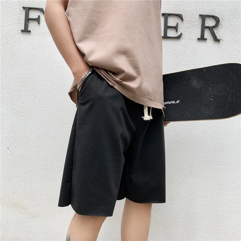Sport Outdoor Gym Casual Loose Men Short Solid Color Drawstring Half Keen Length Pant Running Basketball Streetwear Shorts
Sport Outdoor Gym Casual Loose Men Short Solid Color Drawstring Half Keen Length Pant Running Basketball Streetwear Shorts