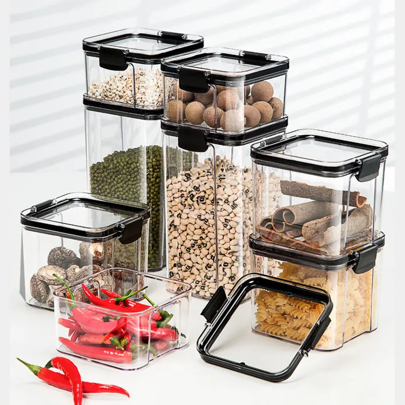 1800ml Dry Food Storage Box Food Containers Transparent Stackable Kitchen Spaghetti Noodles Sealed Tank Cans Organizers bottles
1800ml Dry Food Storage Box Food Containers Transparent Stackable Kitchen Spaghetti Noodles Sealed Tank Cans Organizers bottles