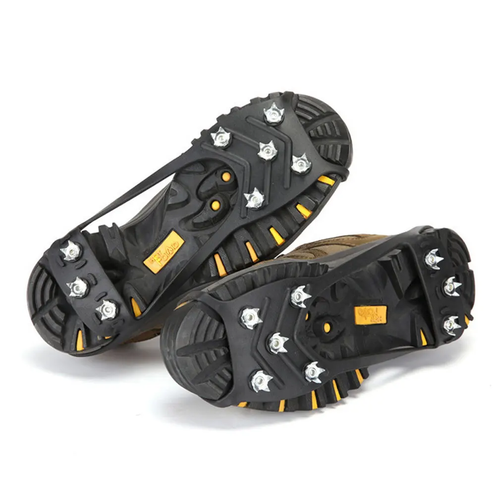 8-Tooth Ice Non Slip Snow Shoe Spikes Grips Cleats Crampons Winter Climbing Safety Shoes Cover outdoor Hunting crampones
8-Tooth Ice Non Slip Snow Shoe Spikes Grips Cleats Crampons Winter Climbing Safety Shoes Cover outdoor Hunting crampones