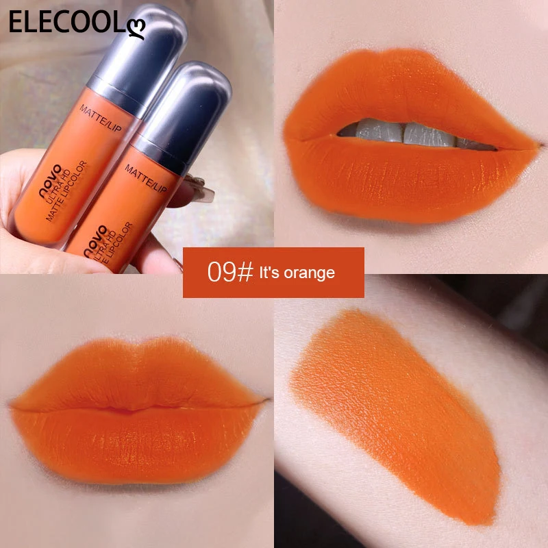 ELECOOL Velvet Matte Liquid Lipstick Waterproof Lip Gloss Long Lasting 9 Colors Lipstick Women Red Lip Tint Beauty Cosmetic
ELECOOL Velvet Matte Liquid Lipstick Waterproof Lip Gloss Long Lasting 9 Colors Lipstick Women Red Lip Tint Beauty Cosmetic