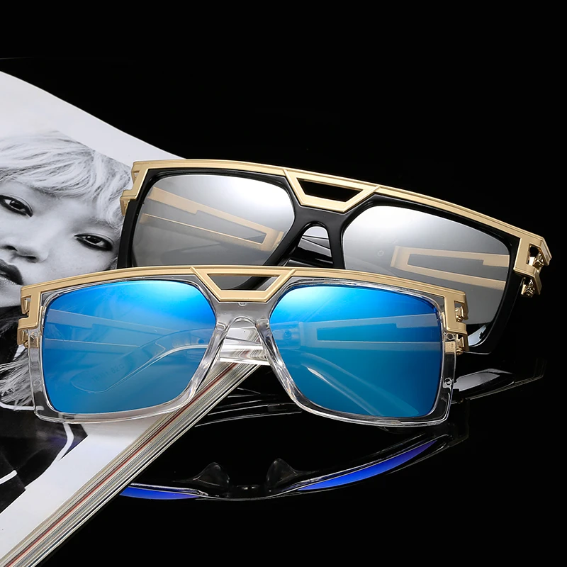 Fashion Square Sunglasses for Men Women Classic Driver Goggle Pilot Shade Glasses Brand Designer Decorative Eyewear Gafas De Sol
Fashion Square Sunglasses for Men Women Classic Driver Goggle Pilot Shade Glasses Brand Designer Decorative Eyewear Gafas De Sol
