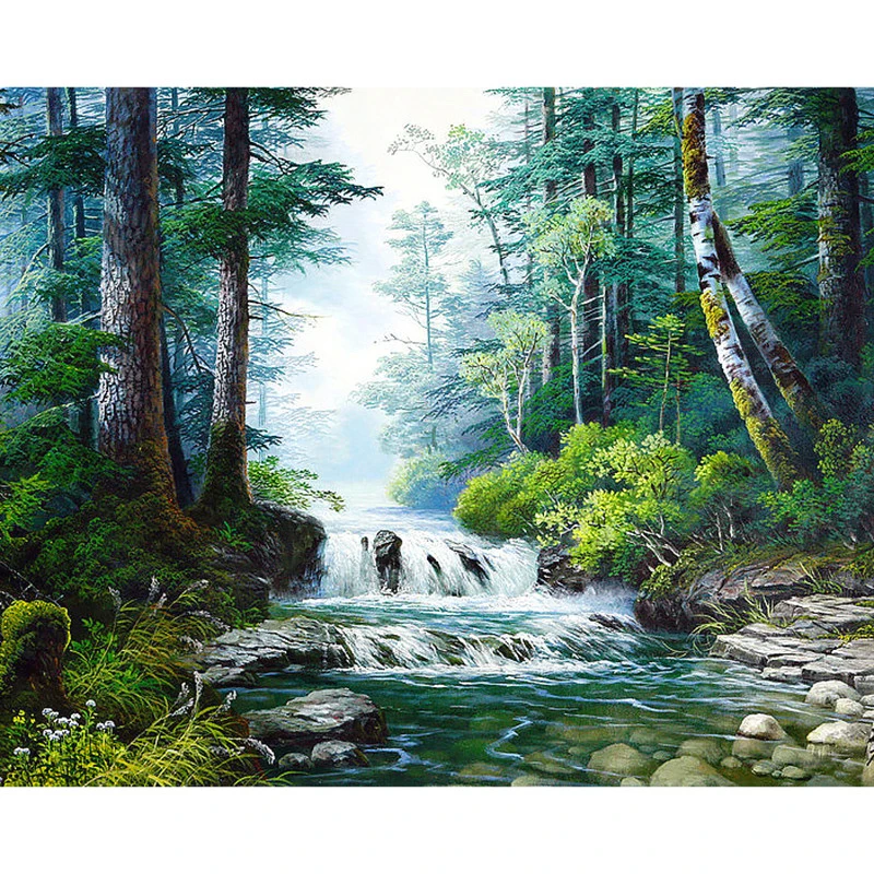 Landscape 5D Diamond Painting Waterfall Diamond Embroidery Scenery Cross Stitch Full Rhinestone Mosaic Living Room Decoration
Landscape 5D Diamond Painting Waterfall Diamond Embroidery Scenery Cross Stitch Full Rhinestone Mosaic Living Room Decoration