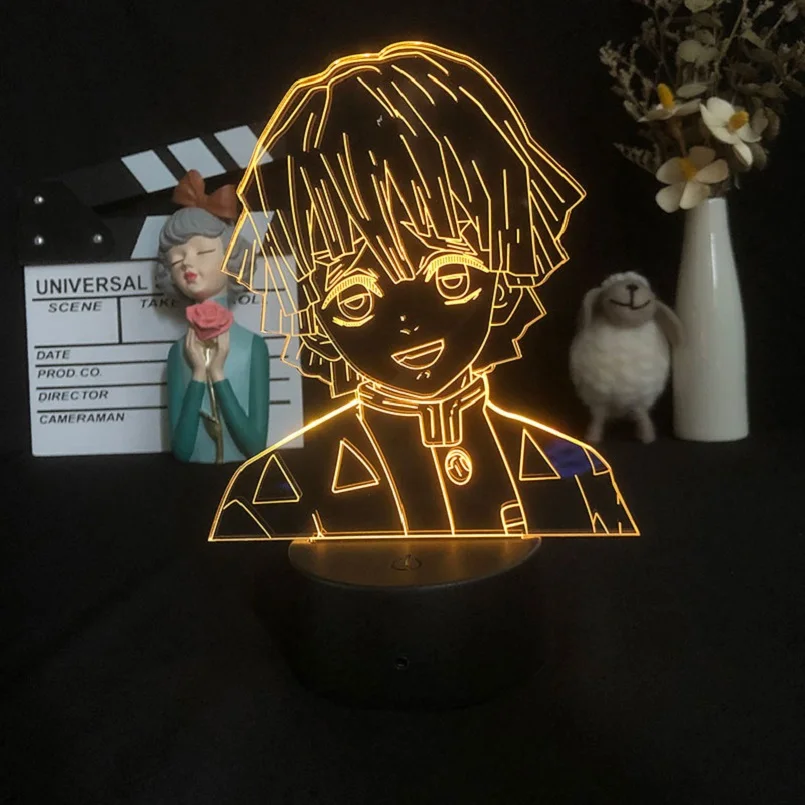 Светильник ночник аниме Agatsuma Zenitsu с 3D рисунком, лампа для детской комнаты с дистанционным управлением, с функцией рассеивания демонов, ночни...
Светильник ночник аниме Agatsuma Zenitsu с 3D рисунком, лампа для детской комнаты с дистанционным управлением, с функцией рассеивания демонов, ночни...