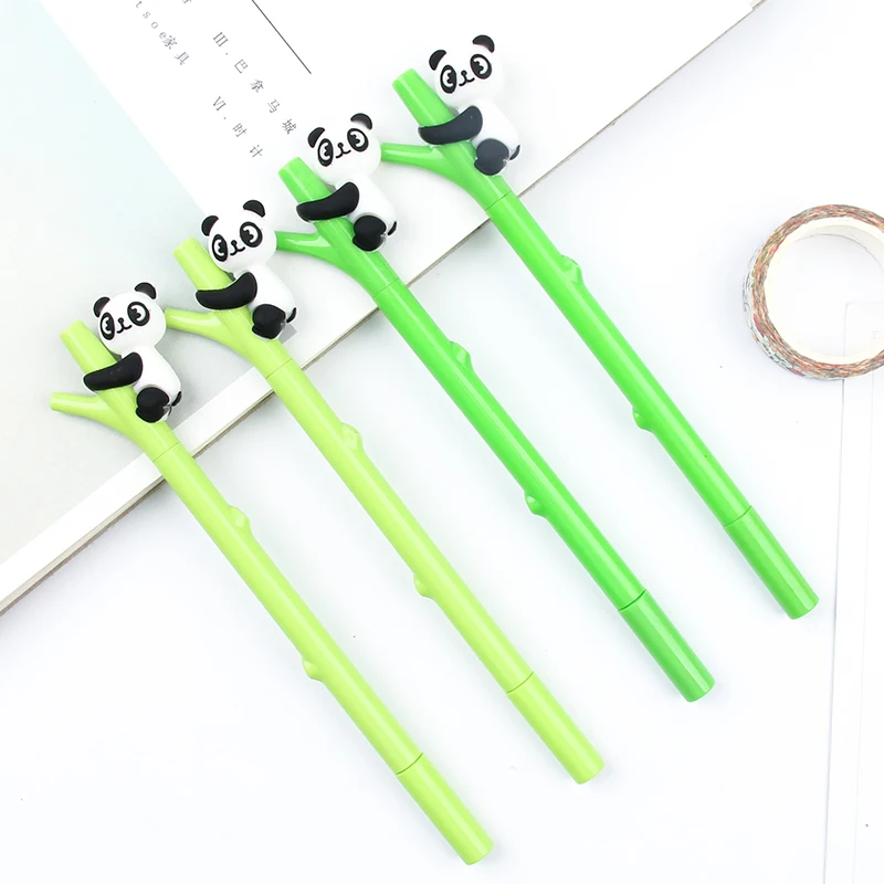 

2 шт./лот носки для малышей с милым рисунком панды Бамбук ручка с чернилами стандартных цветов канцелярские товары для студентов подарок, оф...