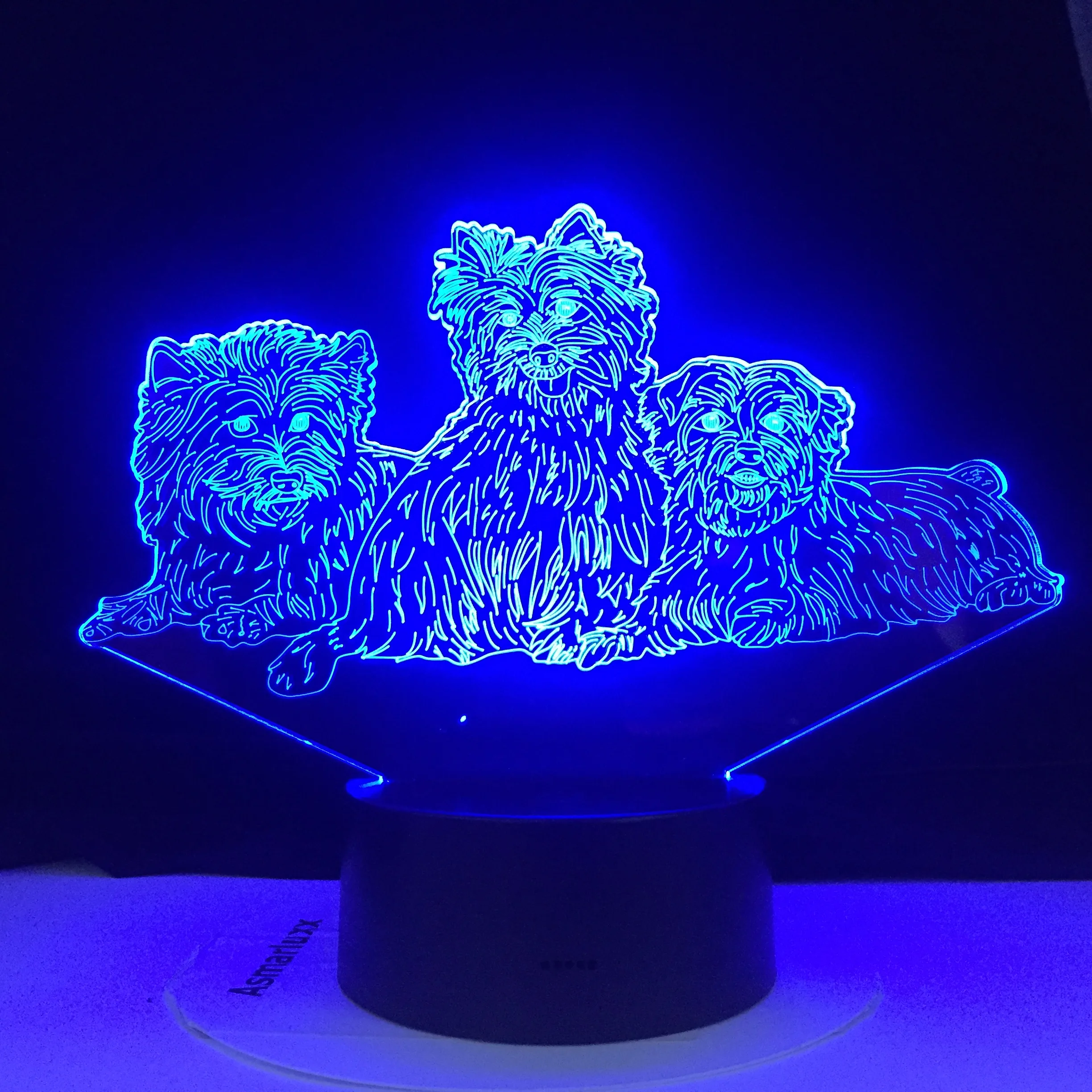 Dog 3d Led Table Lamp Night Light Children Bedroom Decoration Dog Animal Cute Birthday Holiday Gift Toy
Dog 3d Led Table Lamp Night Light Children Bedroom Decoration Dog Animal Cute Birthday Holiday Gift Toy