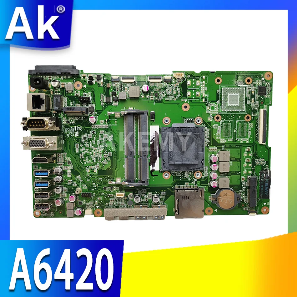 Akemy для ASUS A6420 Материнская плата ноутбука A6420 A6420-1B материнская плата 90PT01B0-R21000
Akemy для ASUS A6420 Материнская плата ноутбука A6420 A6420-1B материнская плата 90PT01B0-R21000