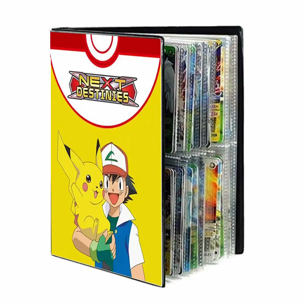 240Pcs Pokemon Album Cards Collector Book Holder Binder TOMY Anime Trainer Trading Game Card Folder Best Selling Kids Toys Gift
240Pcs Pokemon Album Cards Collector Book Holder Binder TOMY Anime Trainer Trading Game Card Folder Best Selling Kids Toys Gift