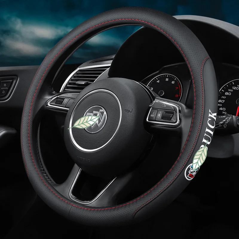 Car steering wheel cover For Buick ENCORE ENVISION ENCLAVE California Cascada Century Electra GS 350 400 Car accessories
Car steering wheel cover For Buick ENCORE ENVISION ENCLAVE California Cascada Century Electra GS 350 400 Car accessories