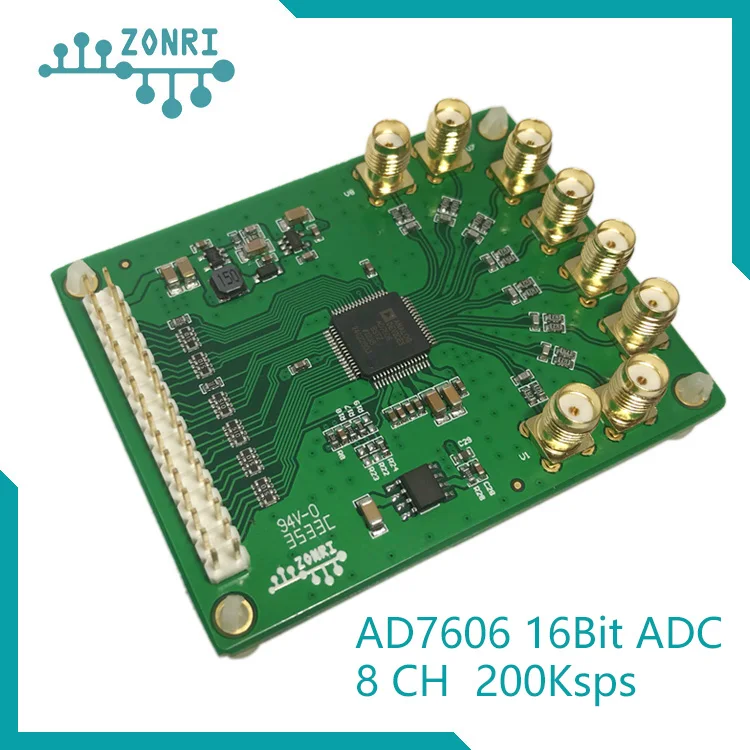 AD7606 Data Acquisition | External Reference of Synchronous Sampling Module 16Bit/200KSps ADC Module
AD7606 Data Acquisition | External Reference of Synchronous Sampling Module 16Bit/200KSps ADC Module