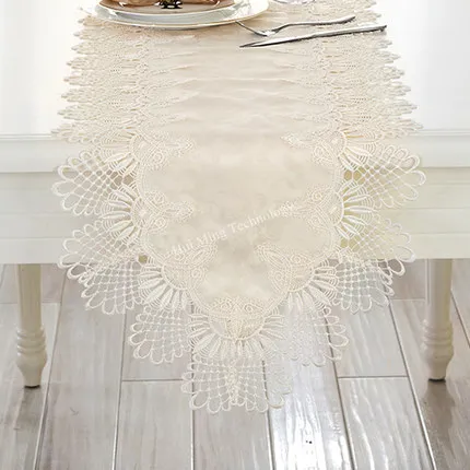 Europe embroidered table runner table flag Light brown cover flower Lace Tea simple TV cabinet shoe rectangular cover 322
Europe embroidered table runner table flag Light brown cover flower Lace Tea simple TV cabinet shoe rectangular cover 322