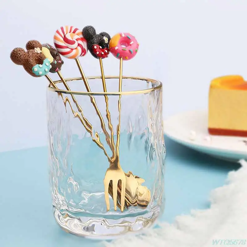 Donut Fork Spoon Set Dessert Forks Honey Coffee Stirring Wedding Gifts Tableware
Donut Fork Spoon Set Dessert Forks Honey Coffee Stirring Wedding Gifts Tableware