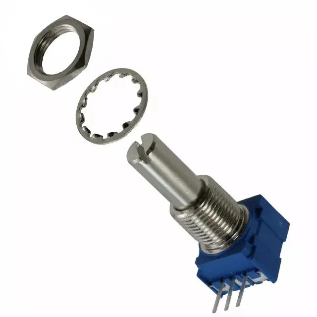 51AAD-B28-A15L 51AAD-B28 51AAD - 10k Ohm 1 Gang Linear Panel Mount Potentiometer None 1 Turn Cermet 1W PC Pins
51AAD-B28-A15L 51AAD-B28 51AAD - 10k Ohm 1 Gang Linear Panel Mount Potentiometer None 1 Turn Cermet 1W PC Pins